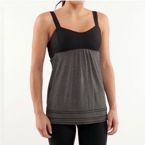 Lululemon Run Back On Track Tank Top Size 8